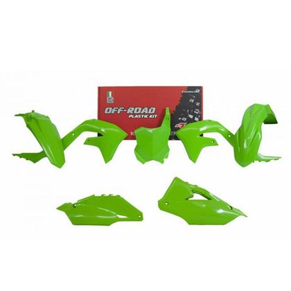 Kit plastiques R-tech 6p Kawa vert - Vert