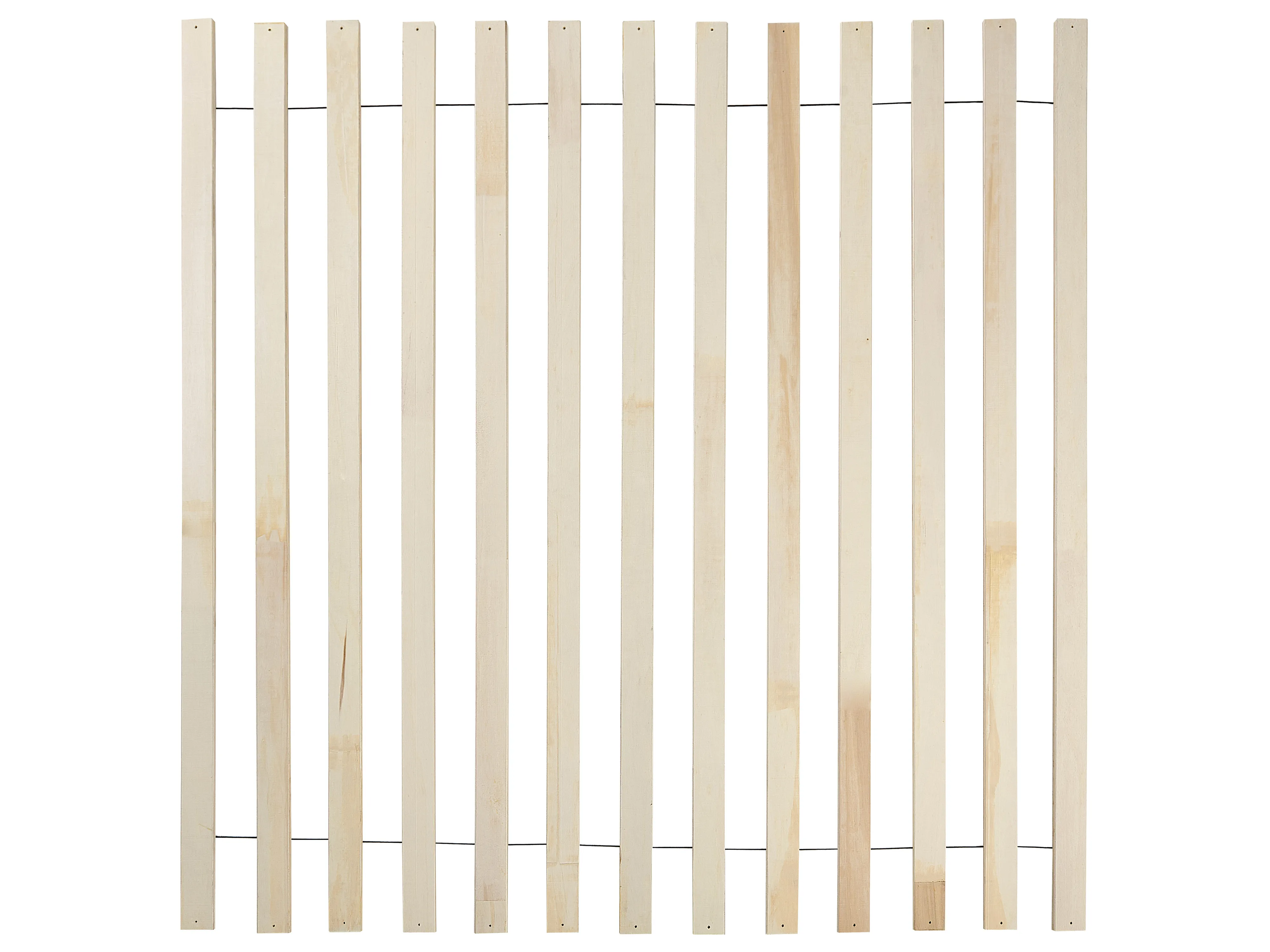 Bed met LED-verlichting Rotan VARZY 180 x 200 cm Bruin