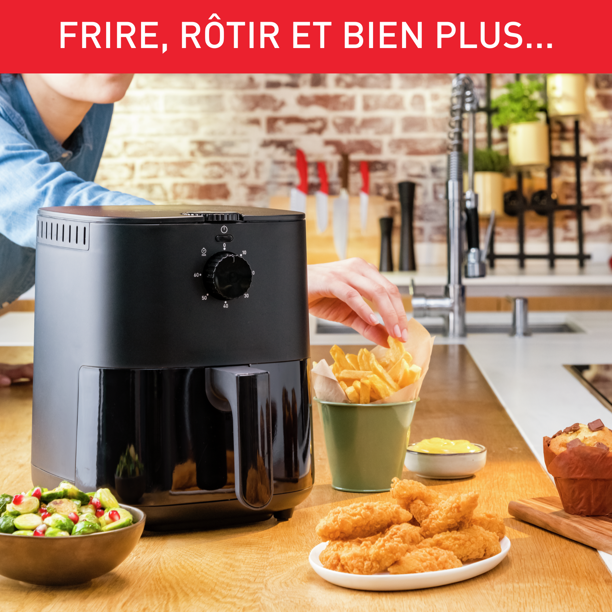 FRITEUSE SANS HUILE EASY FRY ESSENTIAL AIR FRYER