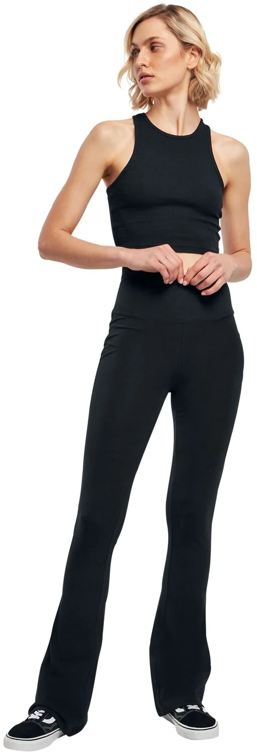 Leggings Organic Stretch Jersey Bootcut | Urban Classics Legging