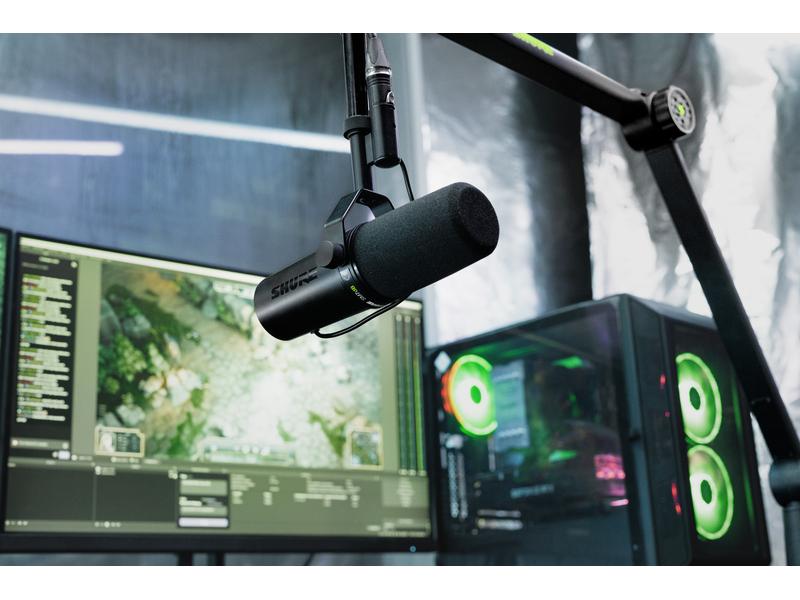 Shure Mikrofon SM7DB Dynamisches Mikrofon mit Preamp und legendärem Klang