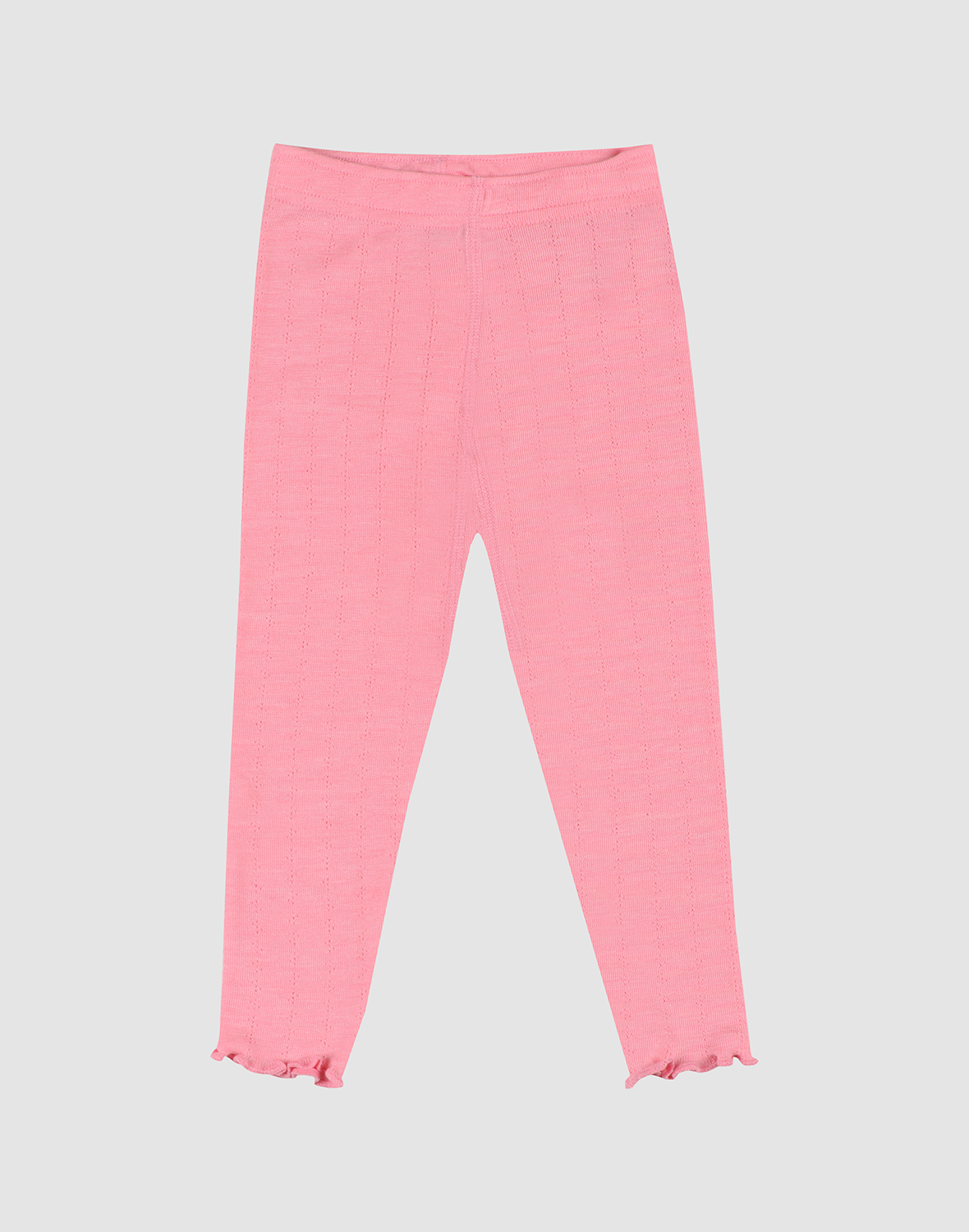 Pointelle legging van merinowol/zijde voor baby's
