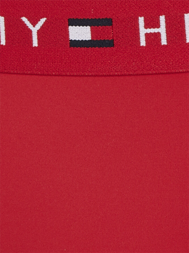 Tommy Hilfiger SIDE TIE CHEEKY BIKINI Primary red