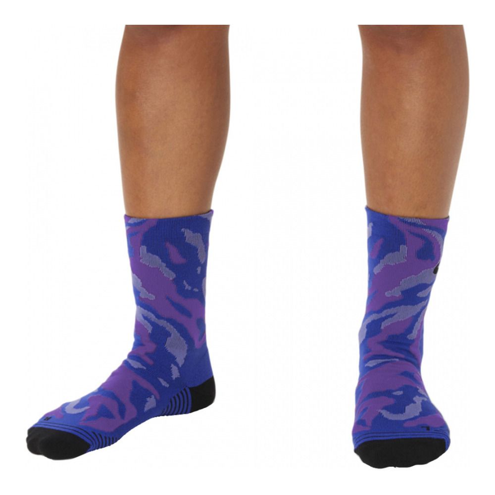 Asics COLOR CAMO RUN - Chaussettes eggplant/blue violet/cyber grape