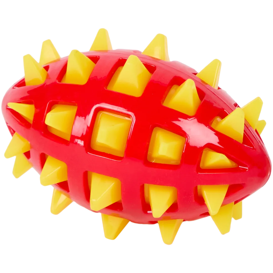 Hondenspeelgoed football 12 x 8 x 8,5 cm | diverse kleuren