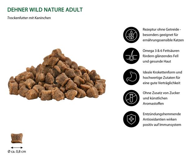 Dehner Wild Nature Trockenfutter für Katzen