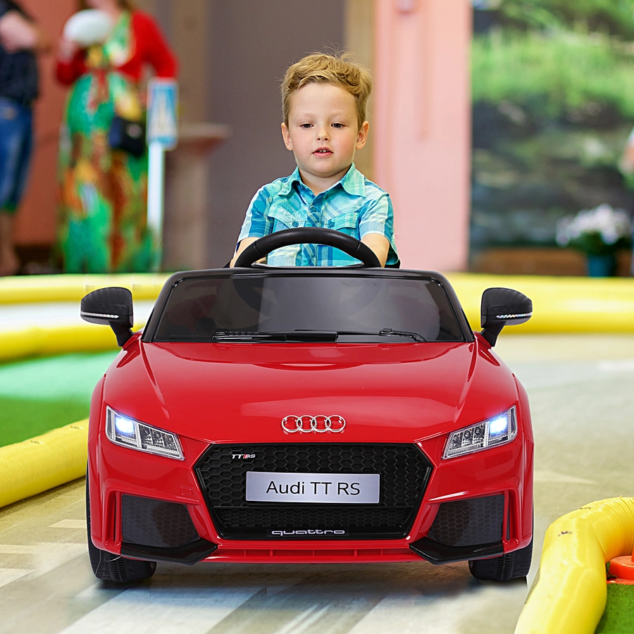 HOMCOM Kinder Elektroauto rot
