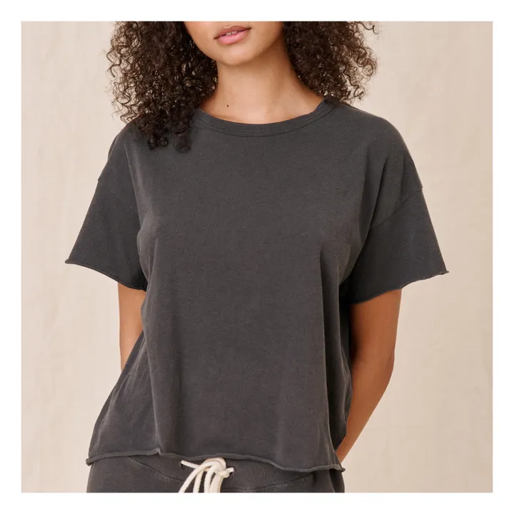 The Great T-shirt The Crop | Washed Black