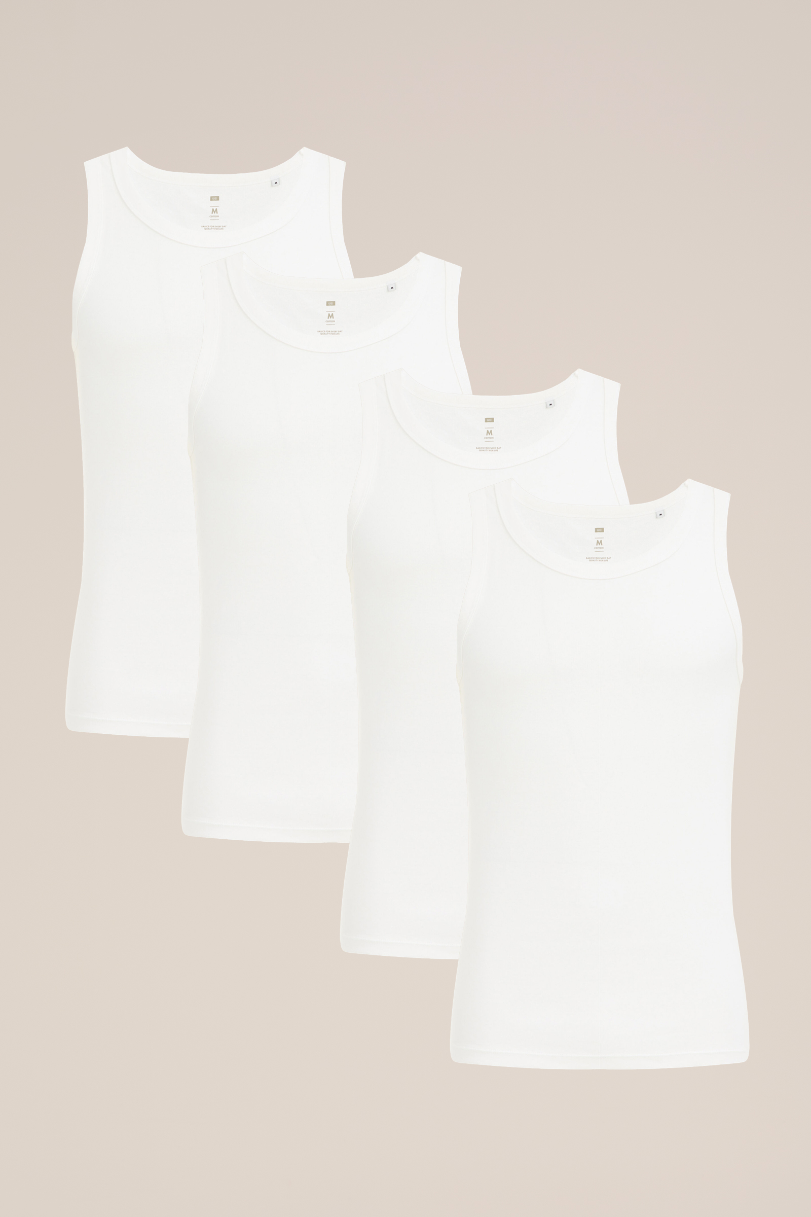 singlet, 4-pack WE Fashion Wit