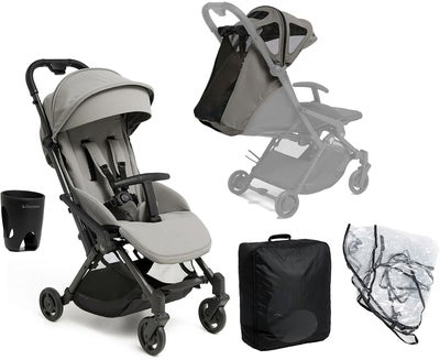 Beemoo Easy Fly Lux 4 Trille Tilbehørspakke, Stone Grey