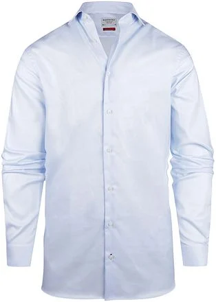 Steppin' Out Overhemd Twill Extra Lange Mouw Lichtblauw SM6007.0001-2001 kopen