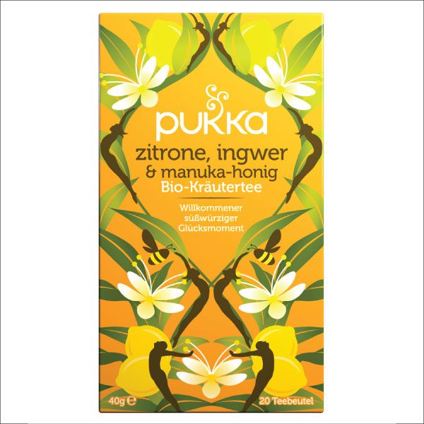 Pukka Manuka Tee - Zitrone, Inwer, Manuka Honig