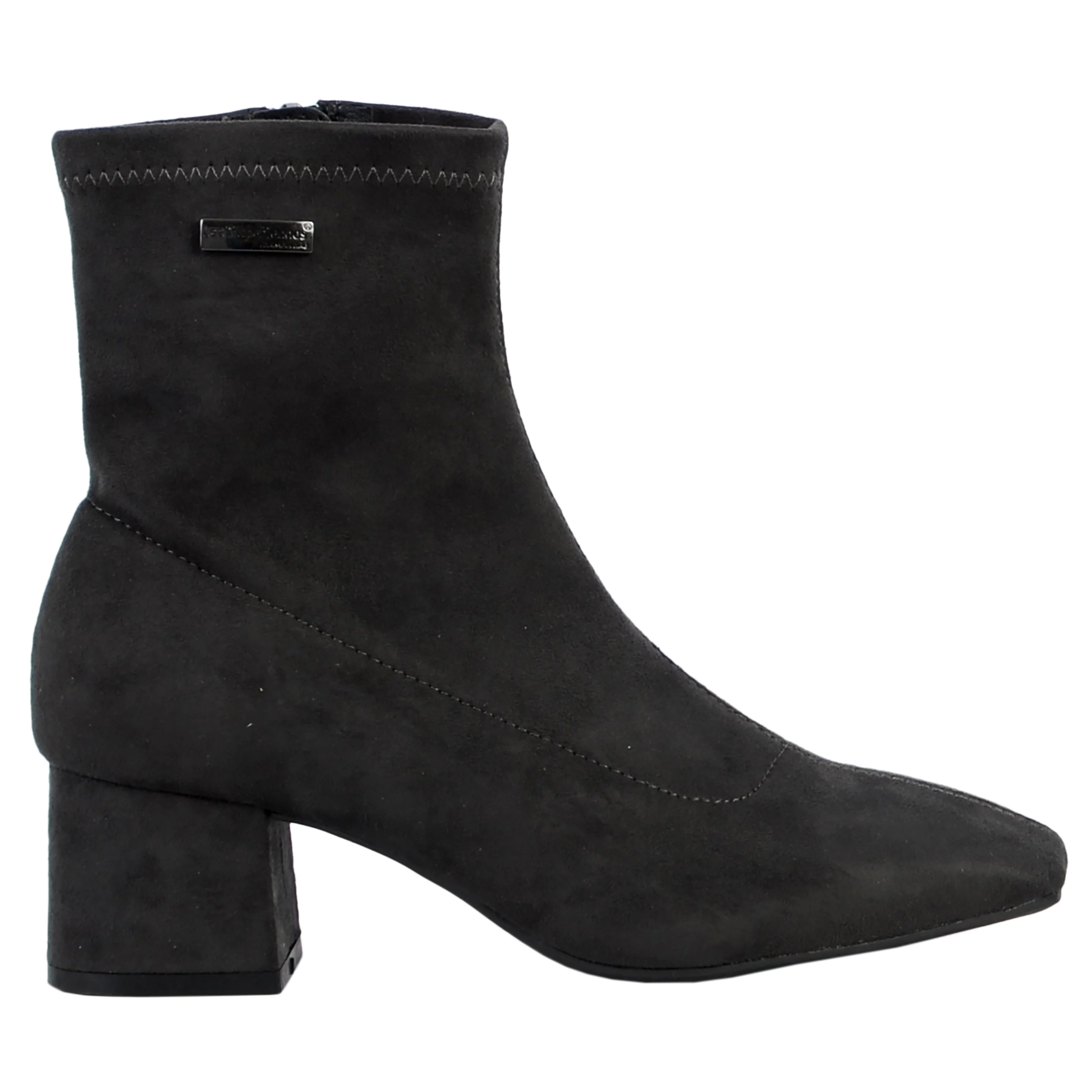 Bottines en cuir Daniela | Gris