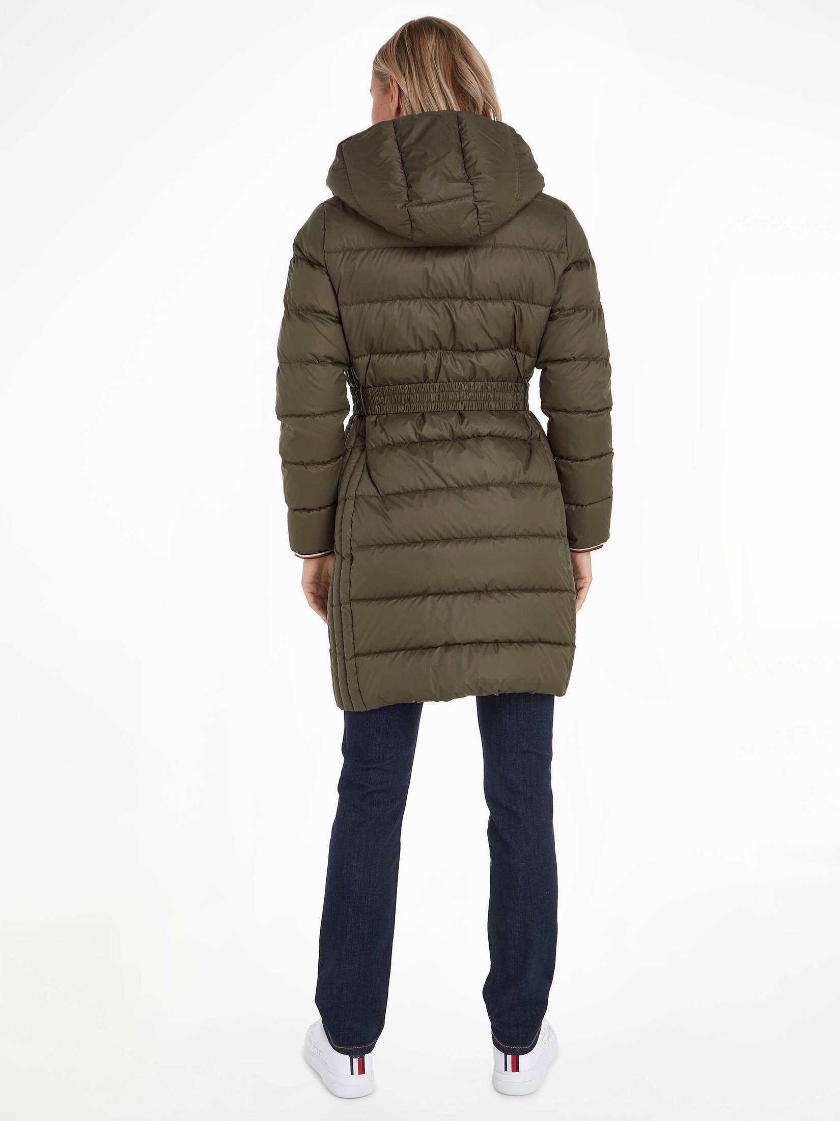 Tommy Hilfiger| Damen Steppmantel mit Kapuze CL FEMININE SORONA COAT