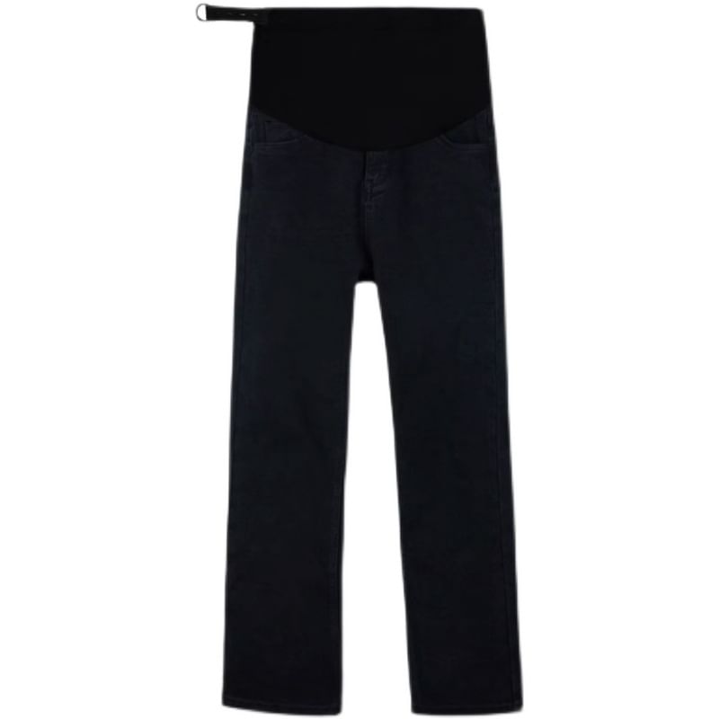 Levsayte - Zwangerschapsjeans met elastische taille en rechte pijpen