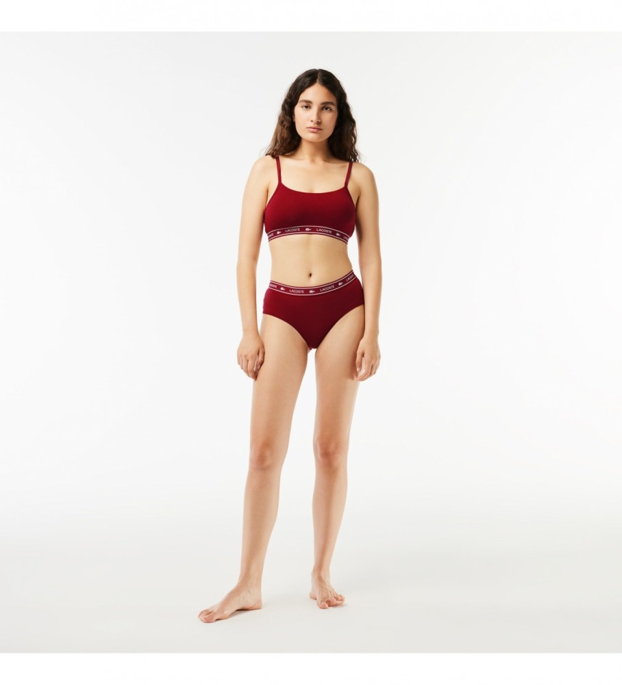 Lacoste Brand Culotte Panty Marrom