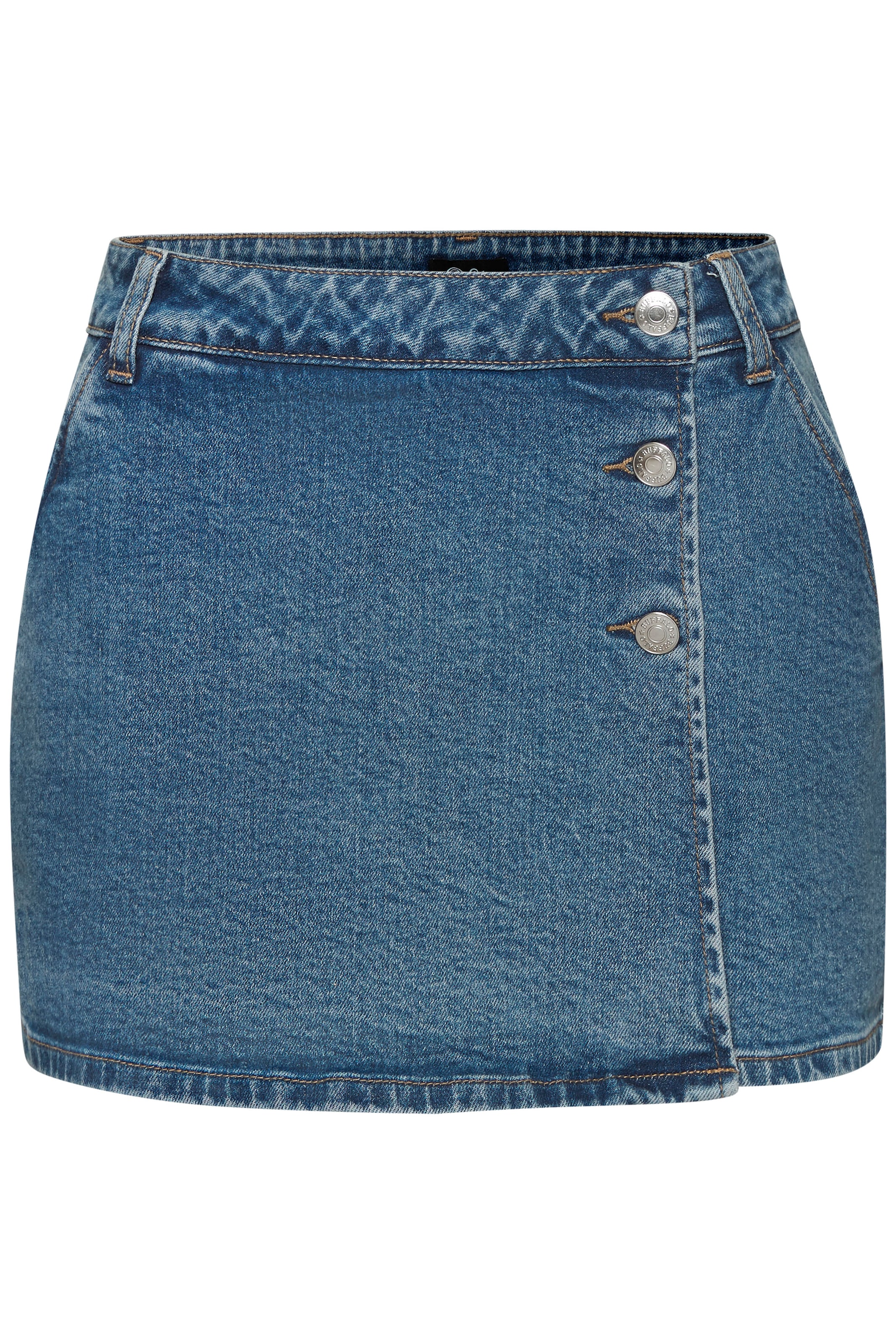 Buffalo Hosenrock , Jeansshorts im Hosenrock-Stil, modisch