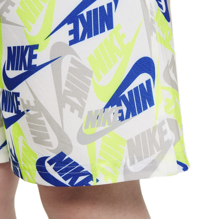 Nike sportswear woven printed shorts White