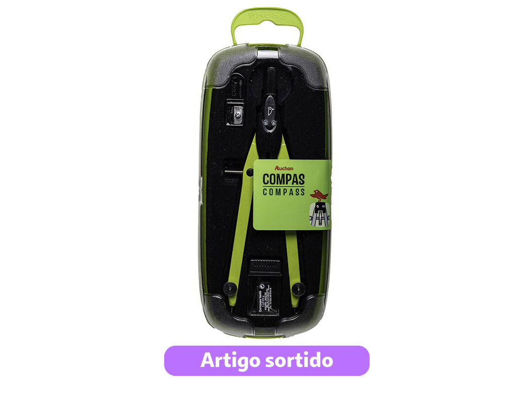 COMPASSO TÉCNICO AUCHAN   MINAS 2X17MM CORES SORTIDAS
