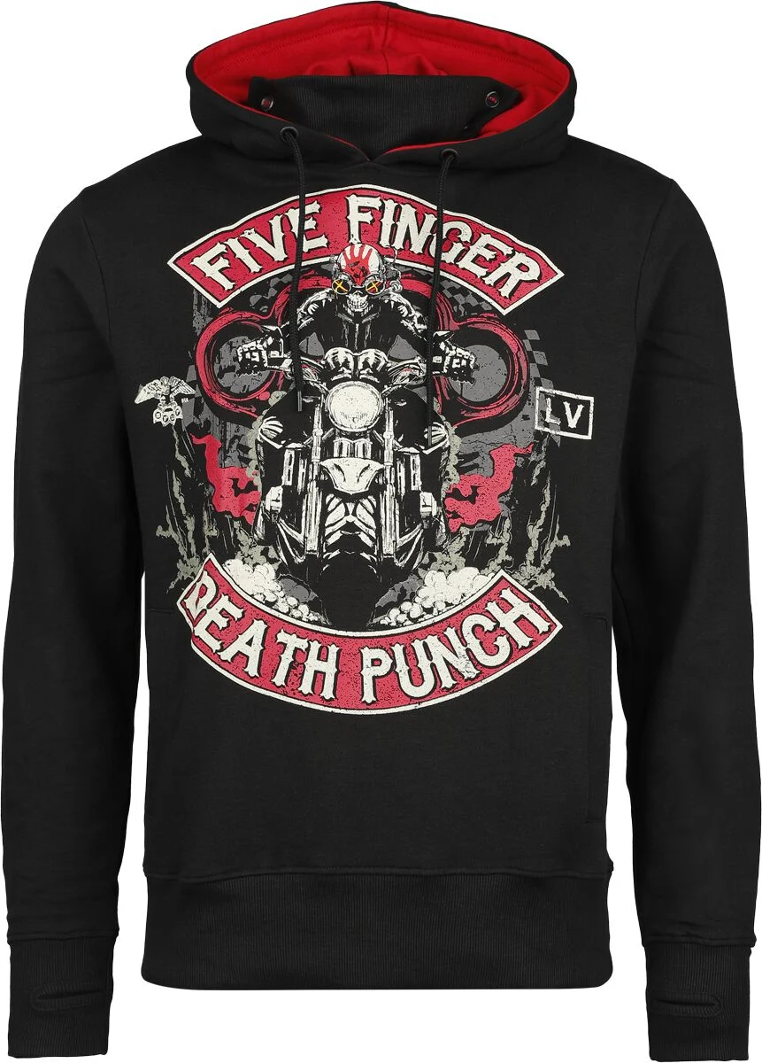 Biker Badge | Five Finger Death Punch Sweat-shirt à capuche