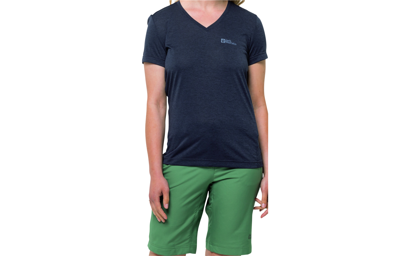 Jack Wolfskin Crosstrail Damen Funktionsshirt graphite