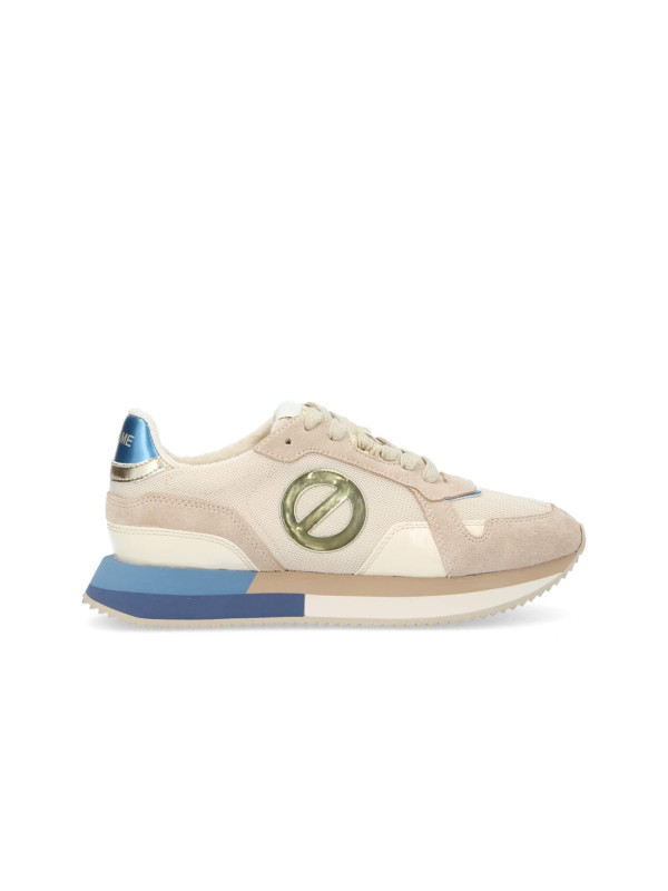 No Name - Sneakers MIA JOGGER Nude/Blue