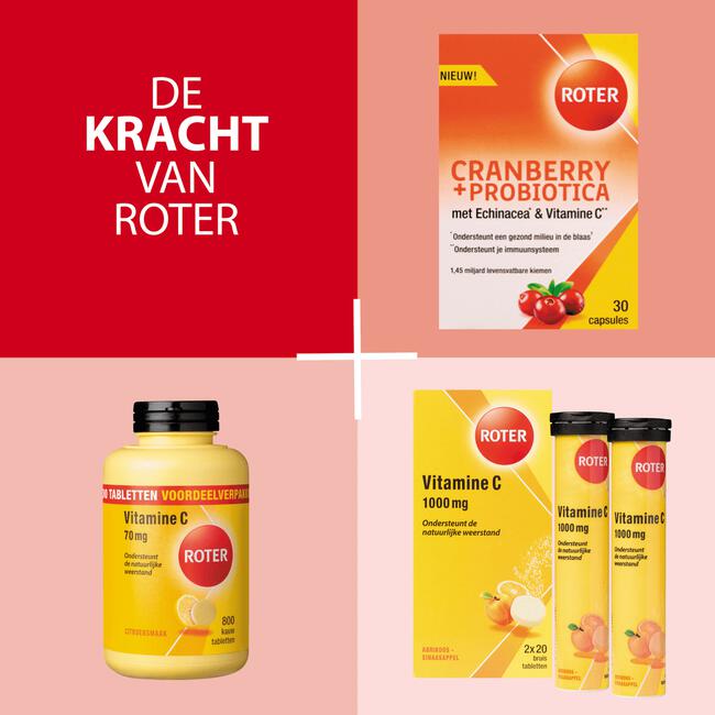 Roter Cranberry + Probiotica 30 Stuks