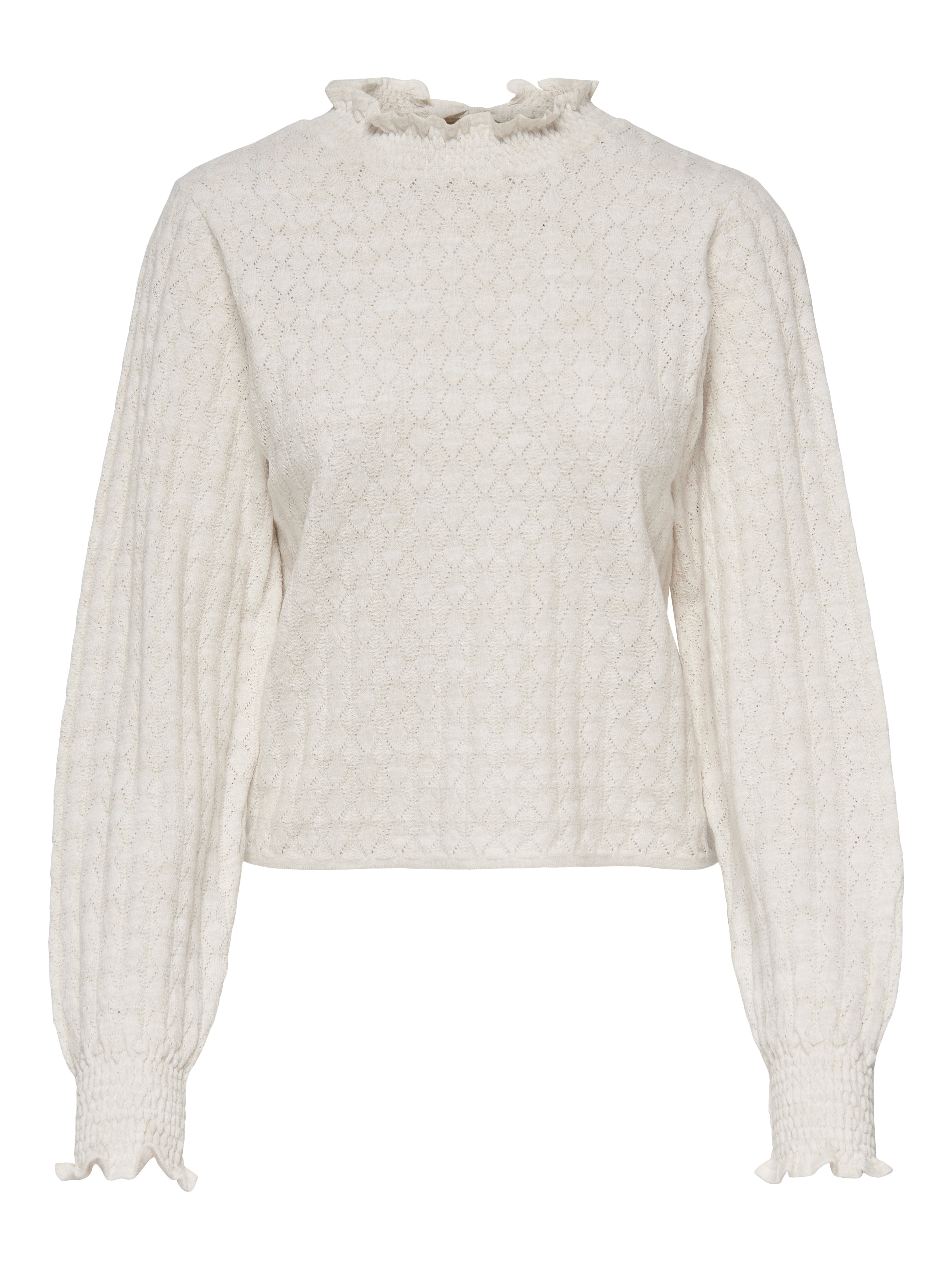 JDYRABEN Strickpullover Winter White