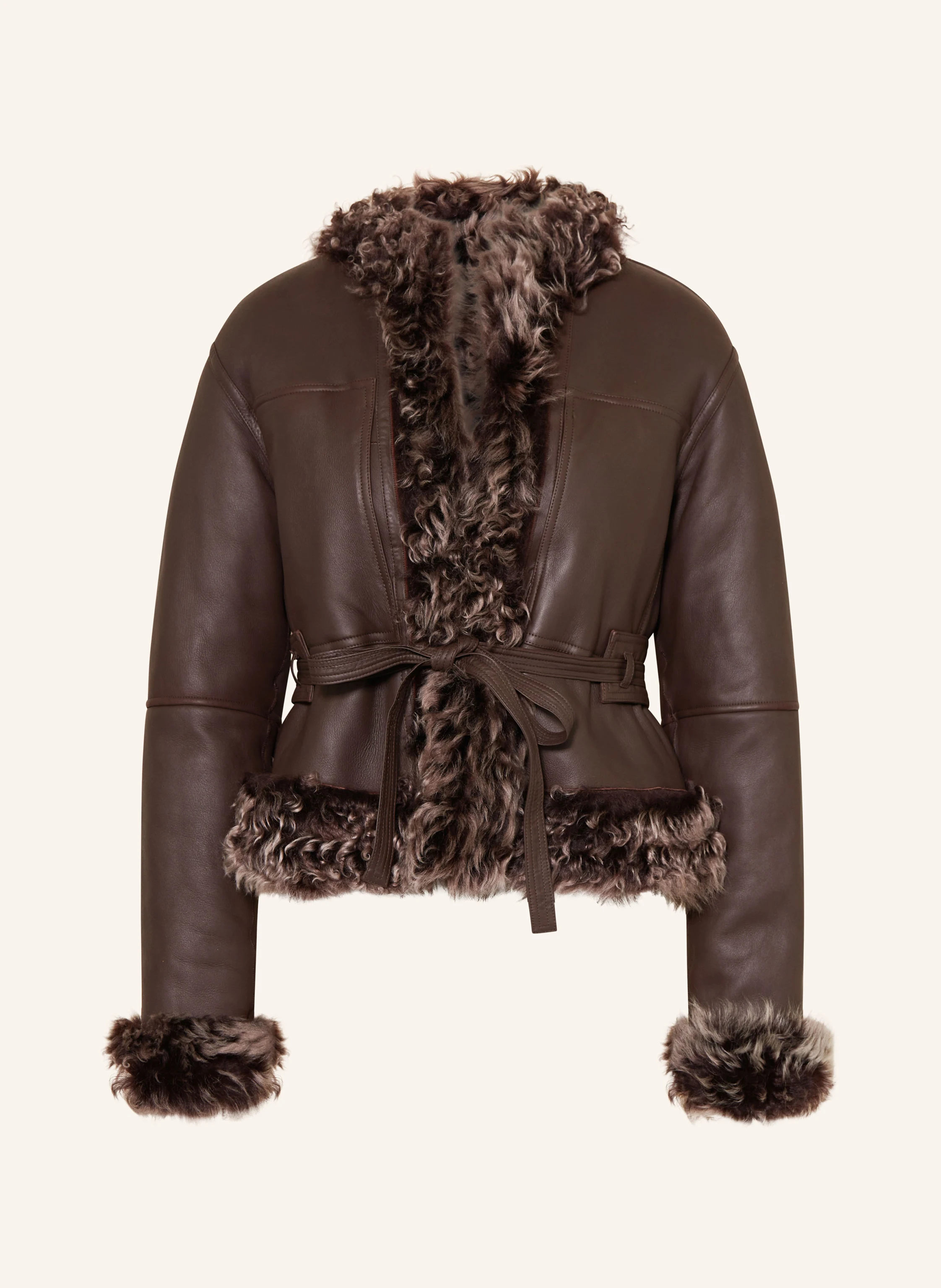 ULLA JOHNSON Lammfell-Jacke YULIA zum Wenden