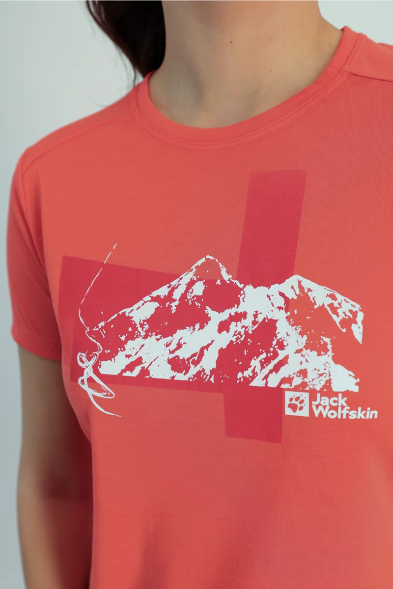 Jack Wolfskin Vonnan Graphic Damen T-Shirt
