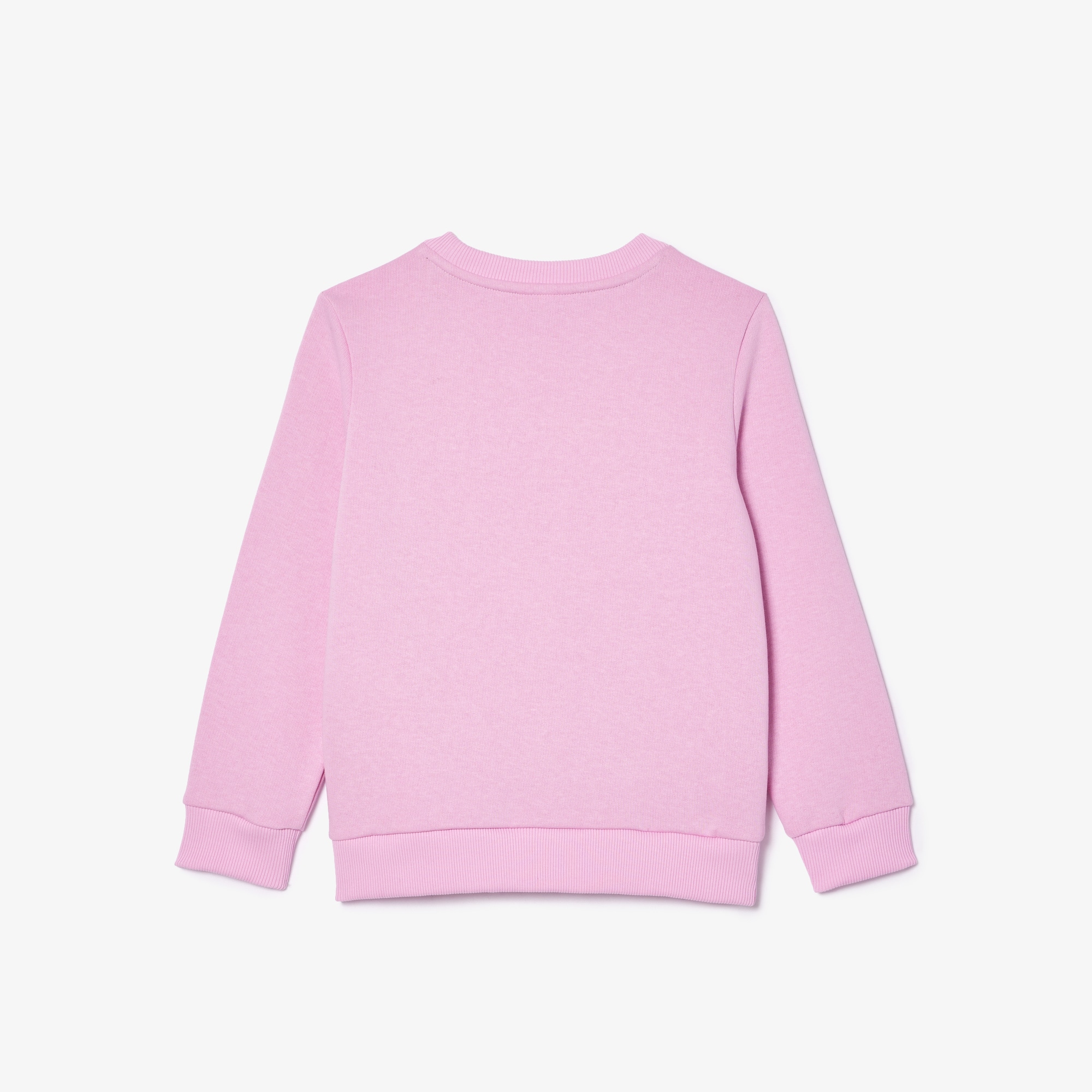 Sweatshirt enfant Lacoste en molleton de coton biologique Pullovers & Sweatshirts - Rose - Lacoste - Enfant