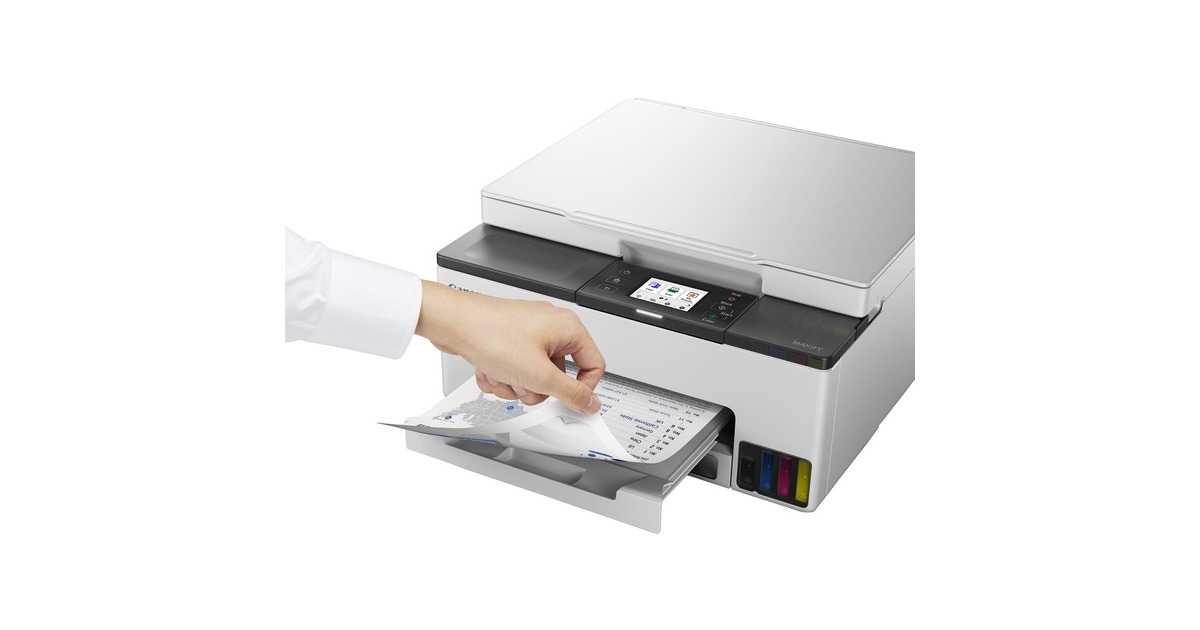 CanonMaxify GX1050 all-in-one inkjetprinter  (Wit, Scannen, Kopiëren, LAN, Wi-Fi)