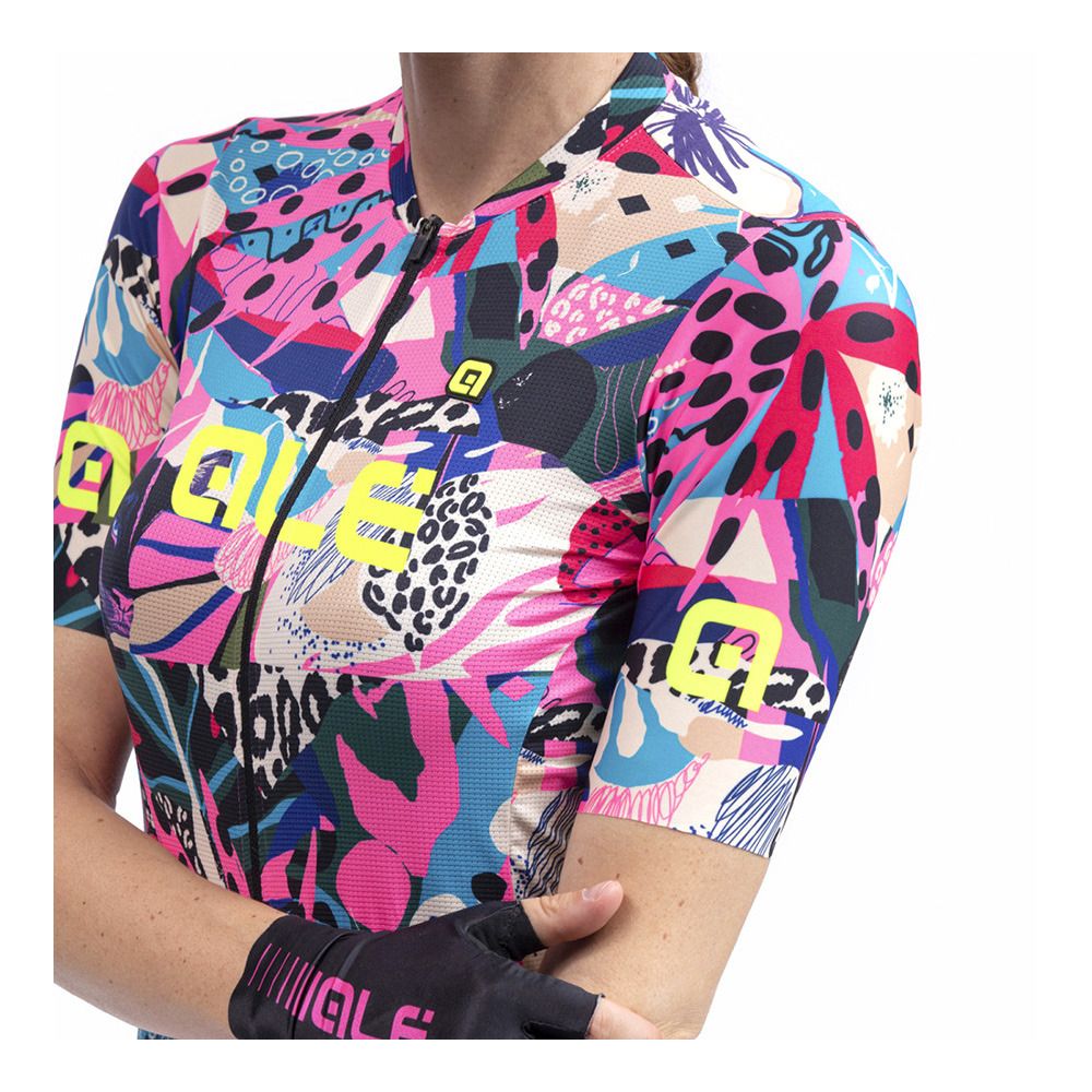Ale KENYA - Maillot Femme rosa fluo/fluo pink