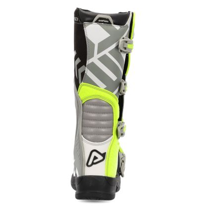 Bottes cross Acerbis X-TEAM GREY/YELLOW 2023 - Gris / Jaune