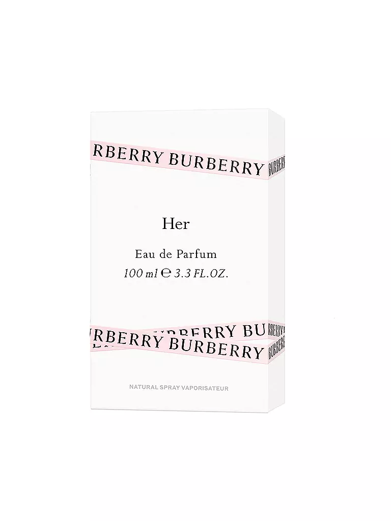 BURBERRY Her Eau de Parfum Natural Spray 100ml keine Farbe