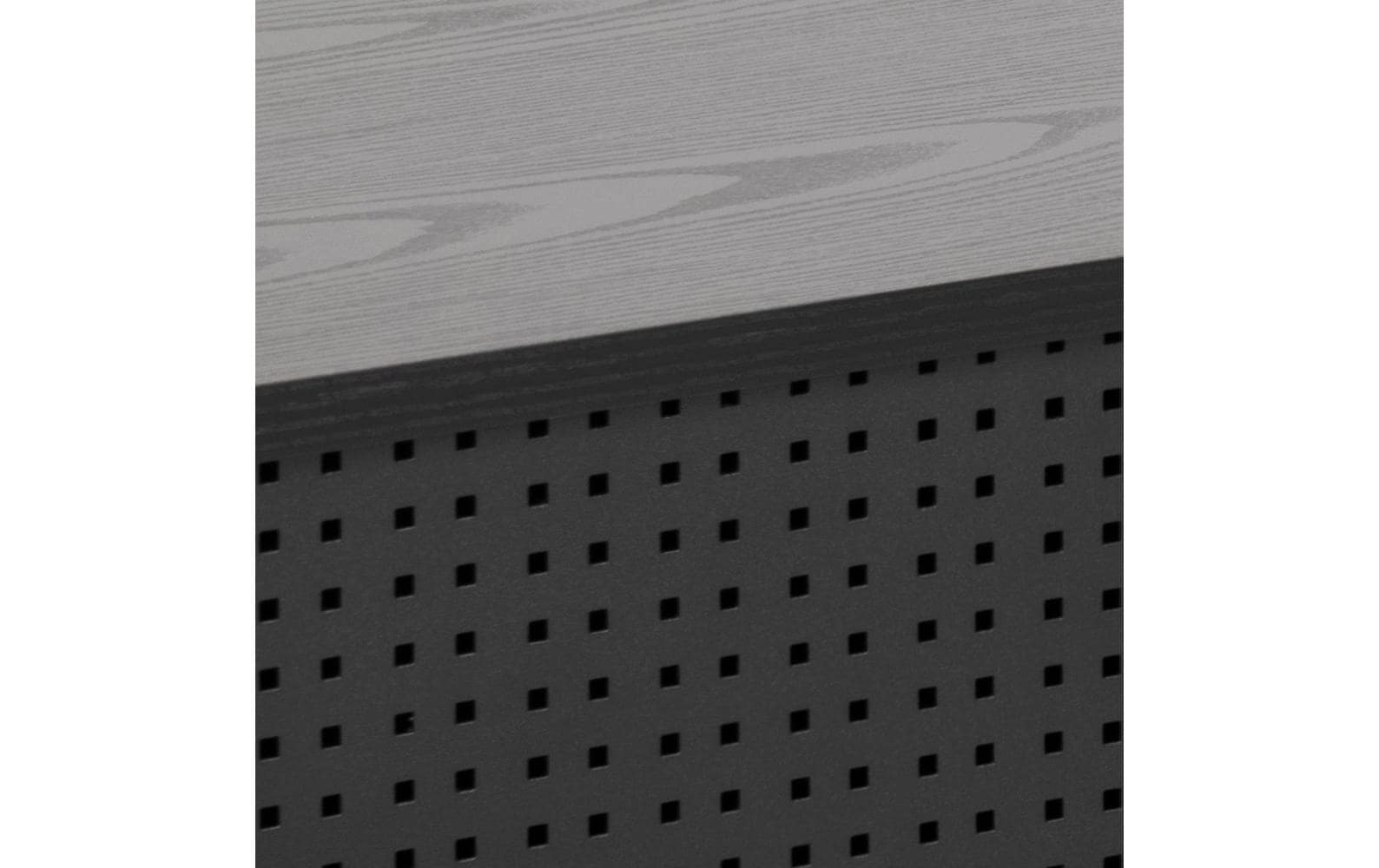 TV-Möbel Angus 140 x 40 x 44.5 cm, Schwarz<br>TV-Kommode