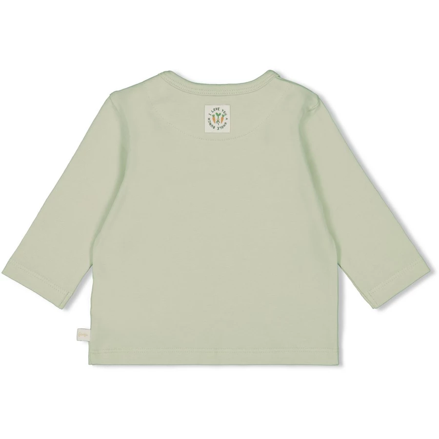 Feetje Langarmshirt Eat Your Veggies Mint