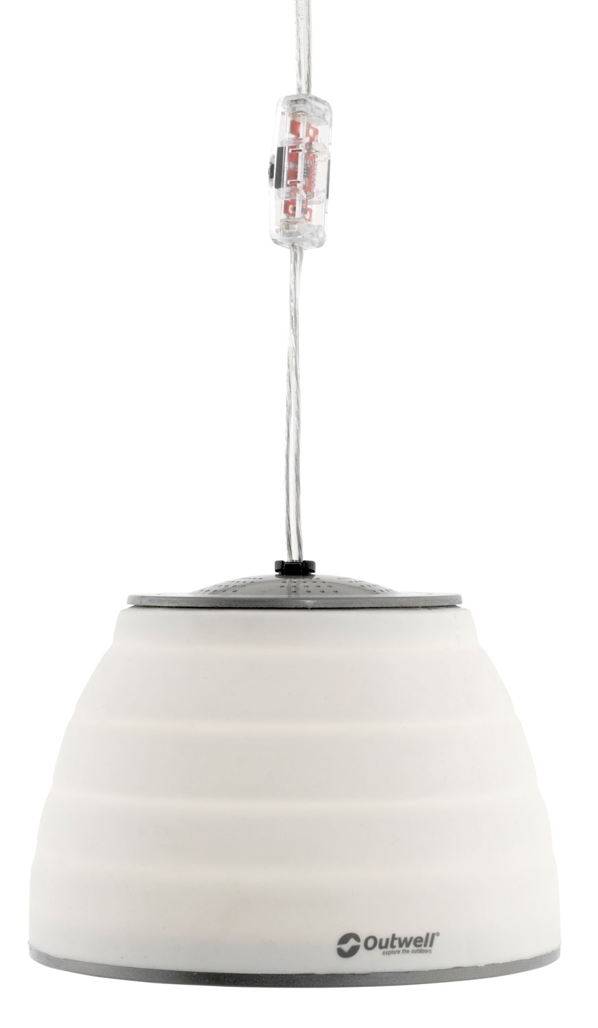Outwell Campingleuchte Leonis Lux dimmbar 11,5 x 15 cm weiß