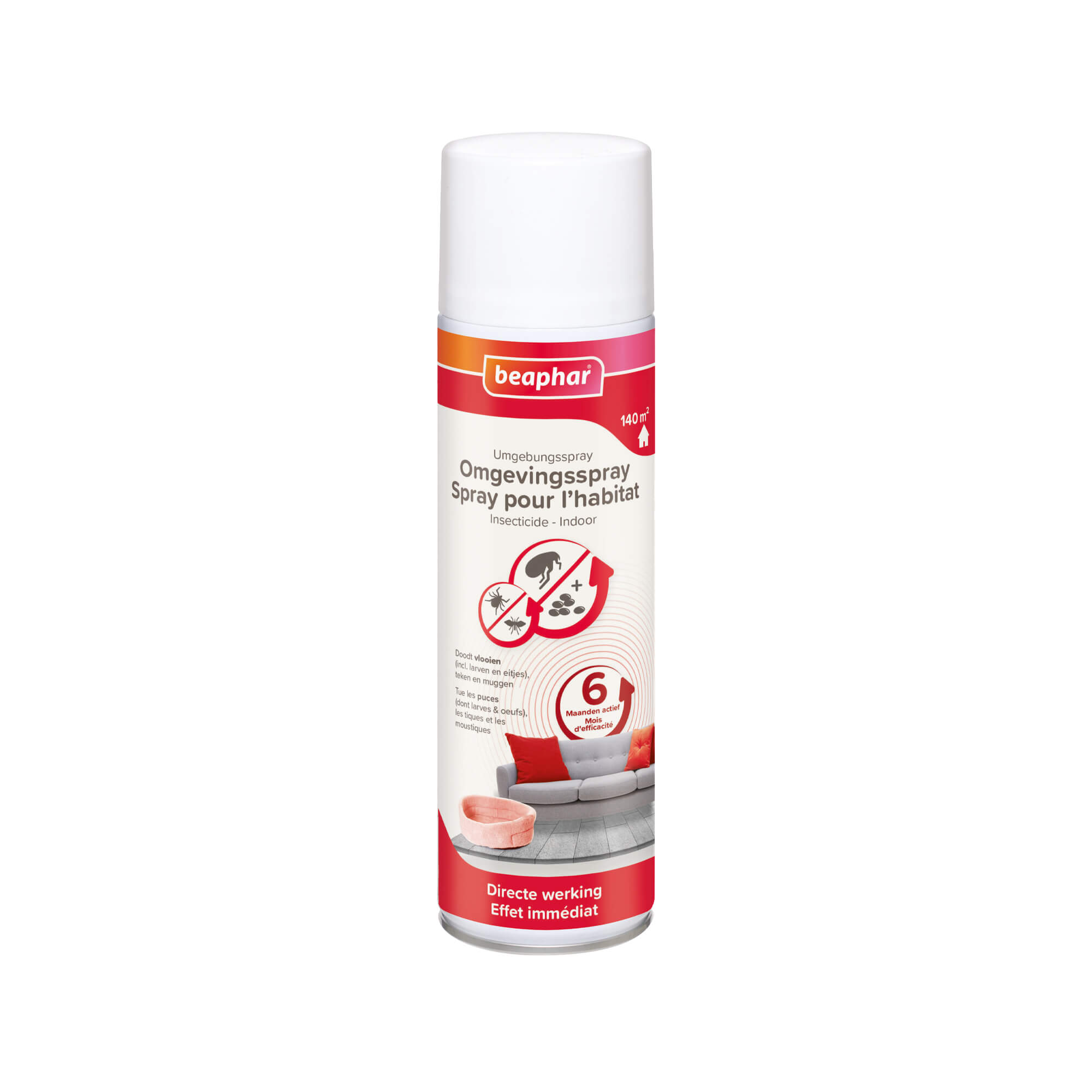 Beaphar Vlooien Omgevingsspray