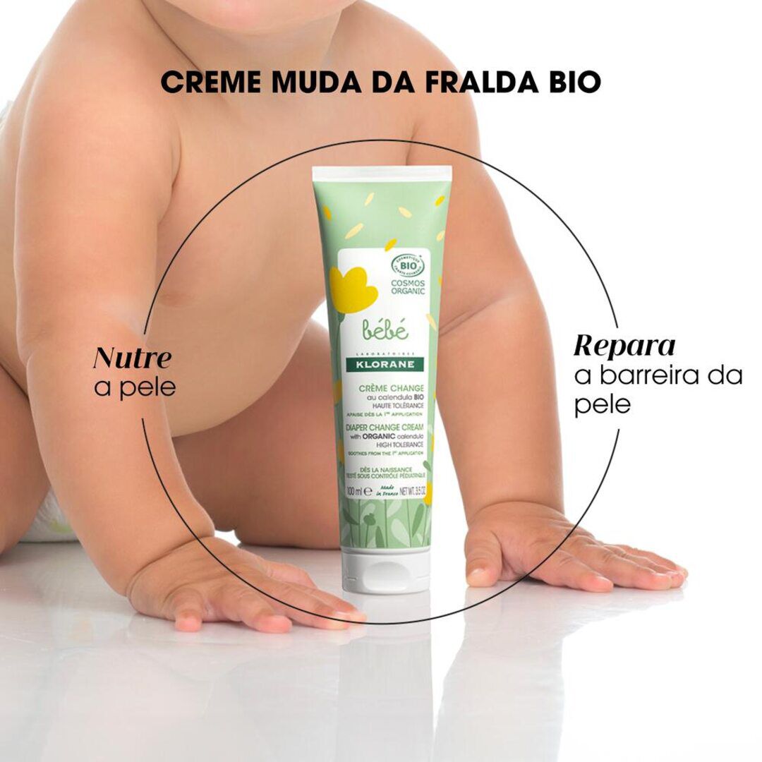KLORANE  Creme Muda Fralda BIO - 100ml
