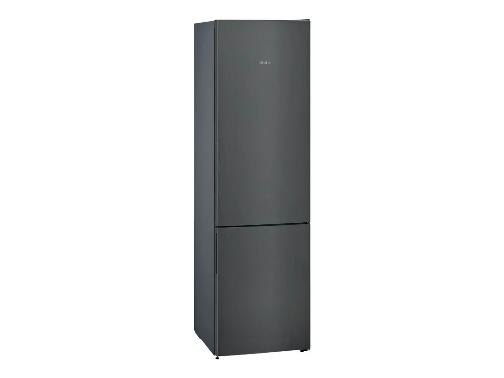 Siemens iQ500 KG39E8XBA - Køleskab/fryser - bund-fryser - bredde: 60 cm - dybde: 65 cm - højde: 201 cm - 343 liter - Klasse B - BlackSteel