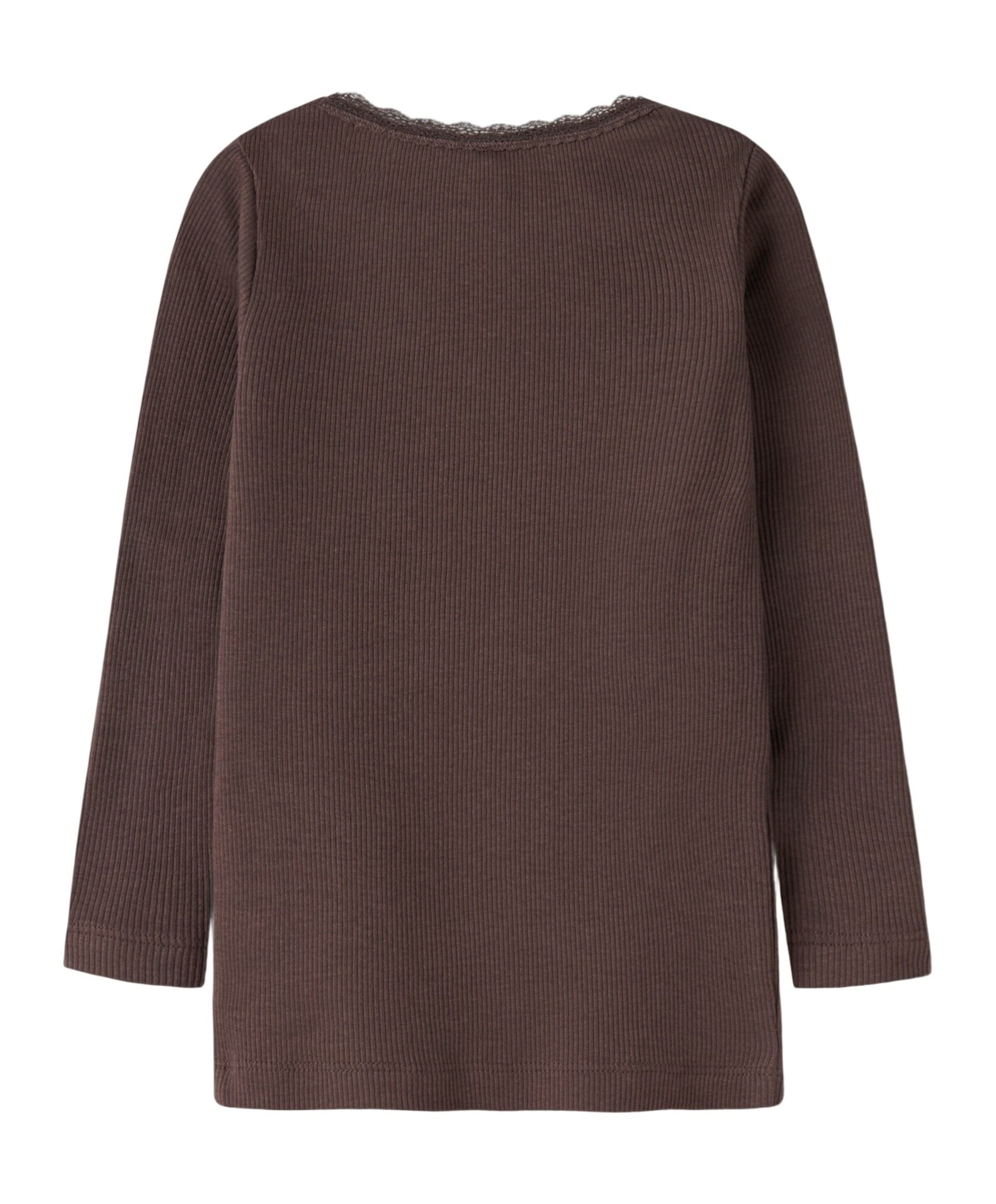 Name it Meisjes longsleeve bruin