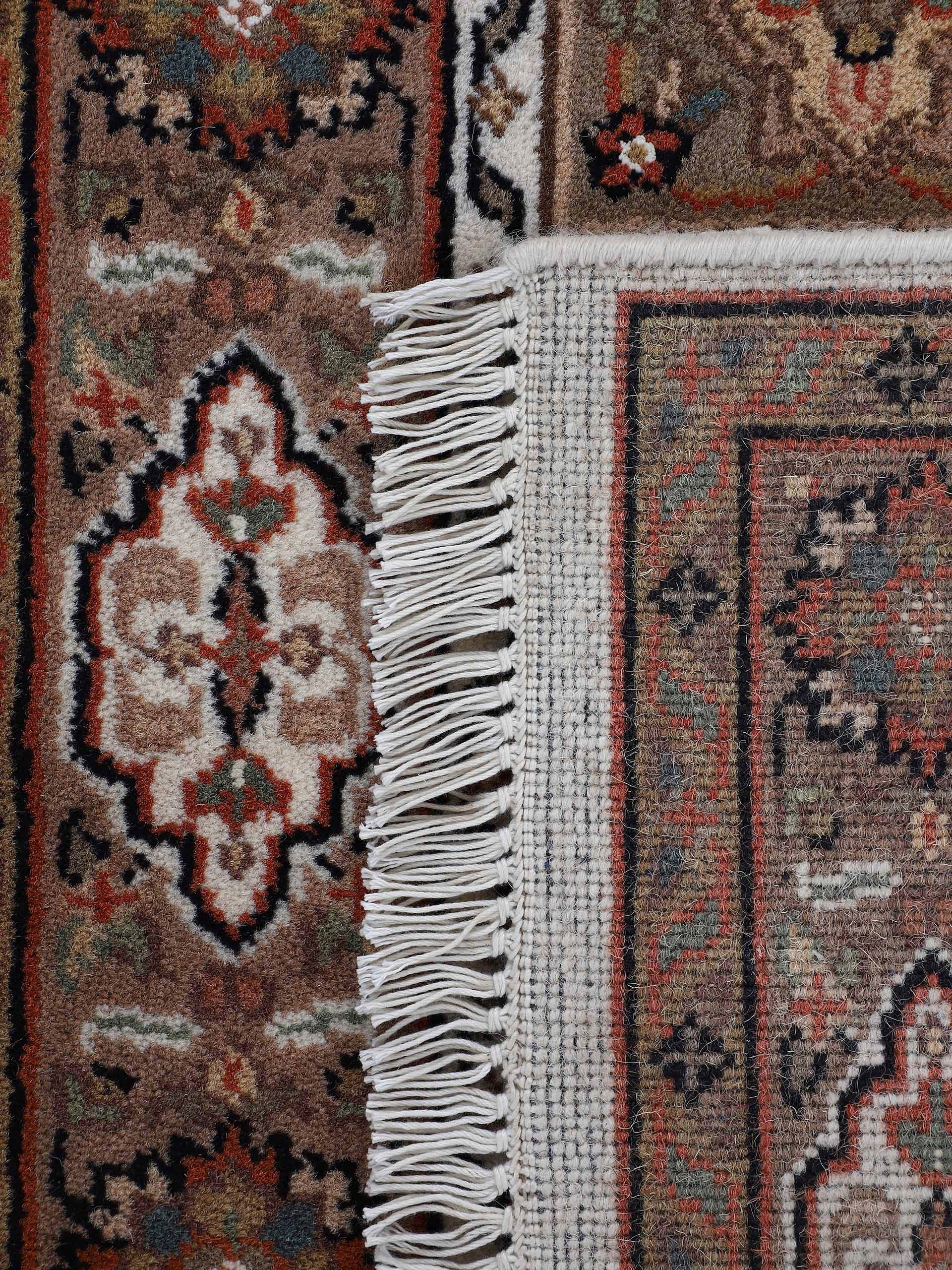 Woven Arts Orientteppich »Orientteppich Bakhtiar« rechteckig 15 mm Höhe handgeknüpft, Wohnzimmer, reine Wolle