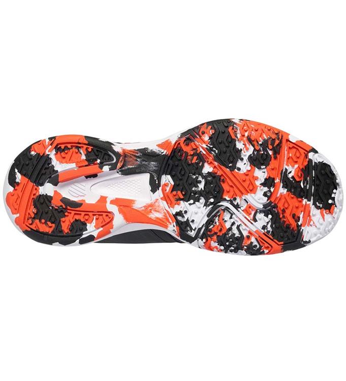 COURT EXPRESS OMNI JET-BLACK-WHITE-SPICY-ORANGE-MARBLE