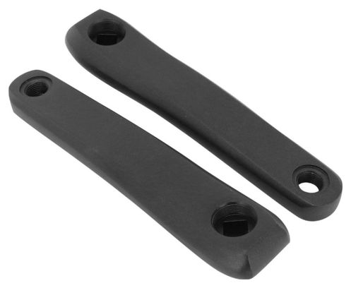 MANIVELLE DROITE   GAUCHE STRONGLIGHT MAGAN4 160mm NOIR CARRE JIS POUR PANASONIC - YAMAHA - ANANDA (DEPORT 5mm)