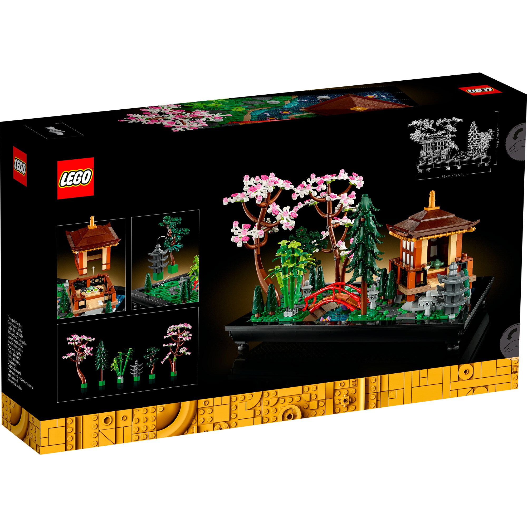 LEGO Konstruktionsspielzeug Icons Garten der Stille