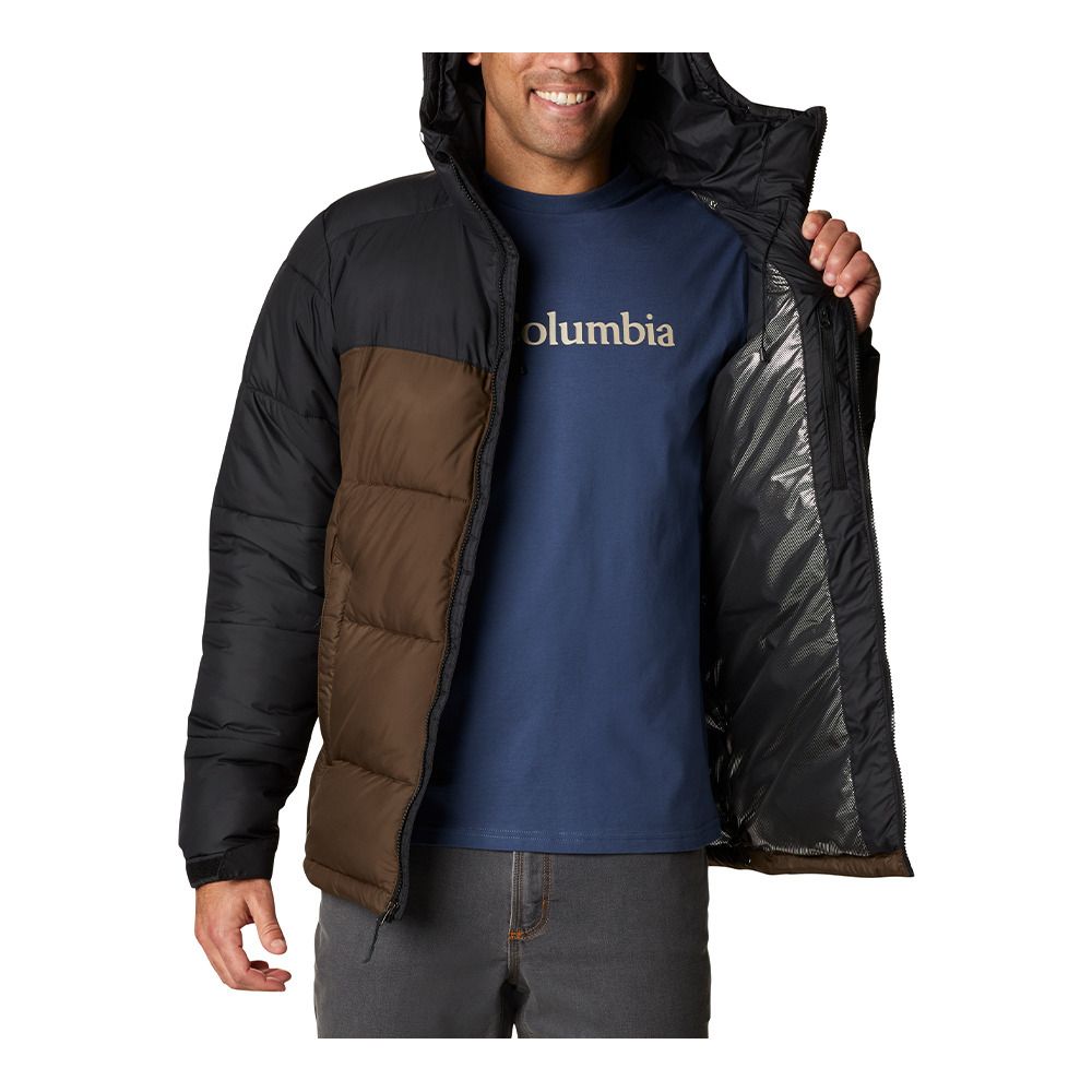 Columbia PIKE LAKE - Doudoune Homme olive green/black