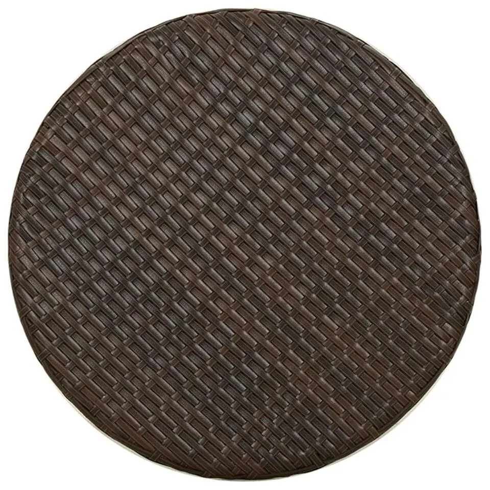 vidaXL - Salontafel - Bruin - Poly rattan