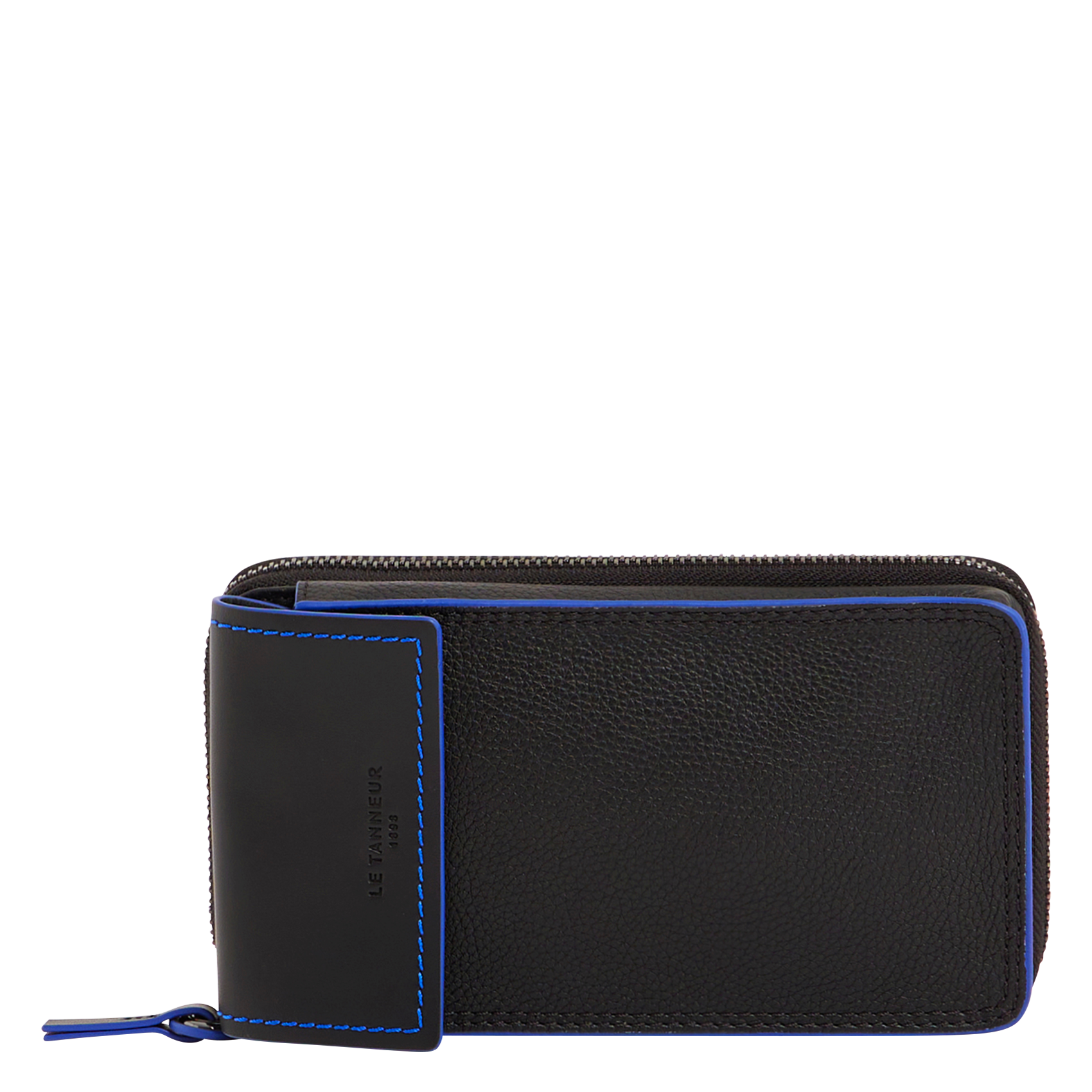 ALEXIS - Etui de téléphone en cuir grainé | Noir