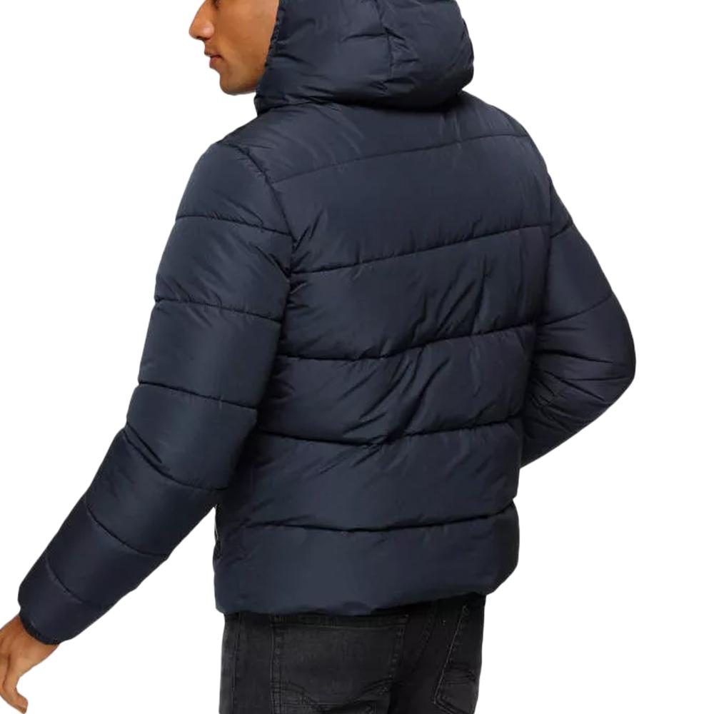 Superdry Doudoune Marine Homme Superdry Hooded